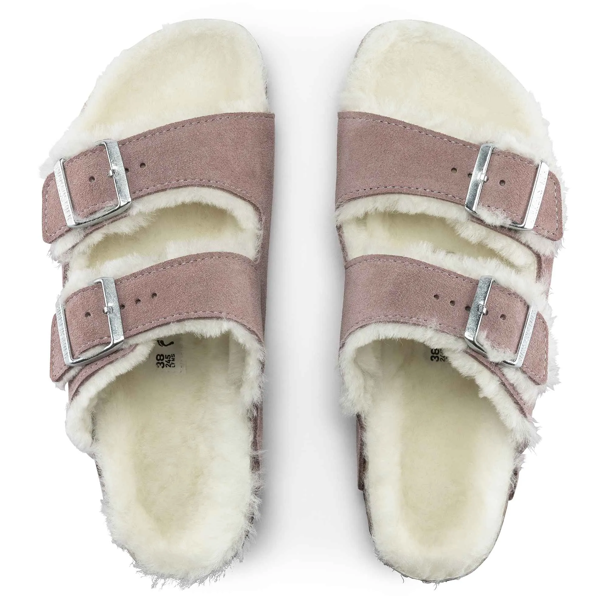 Arizona Shearling Suede Leather