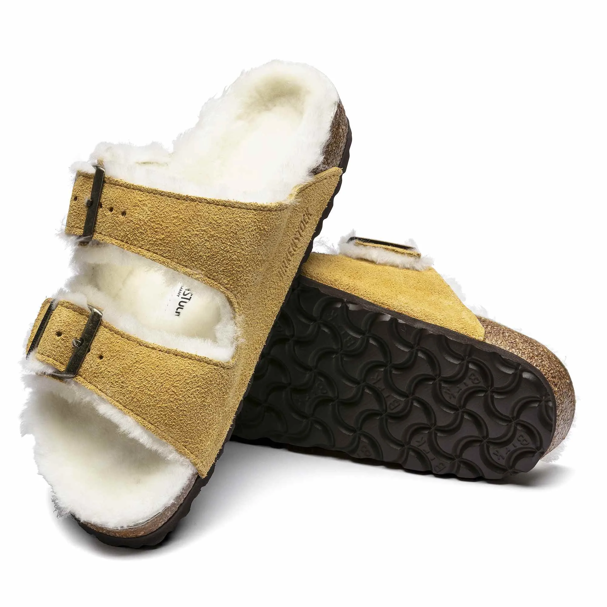 Arizona Shearling Suede Leather