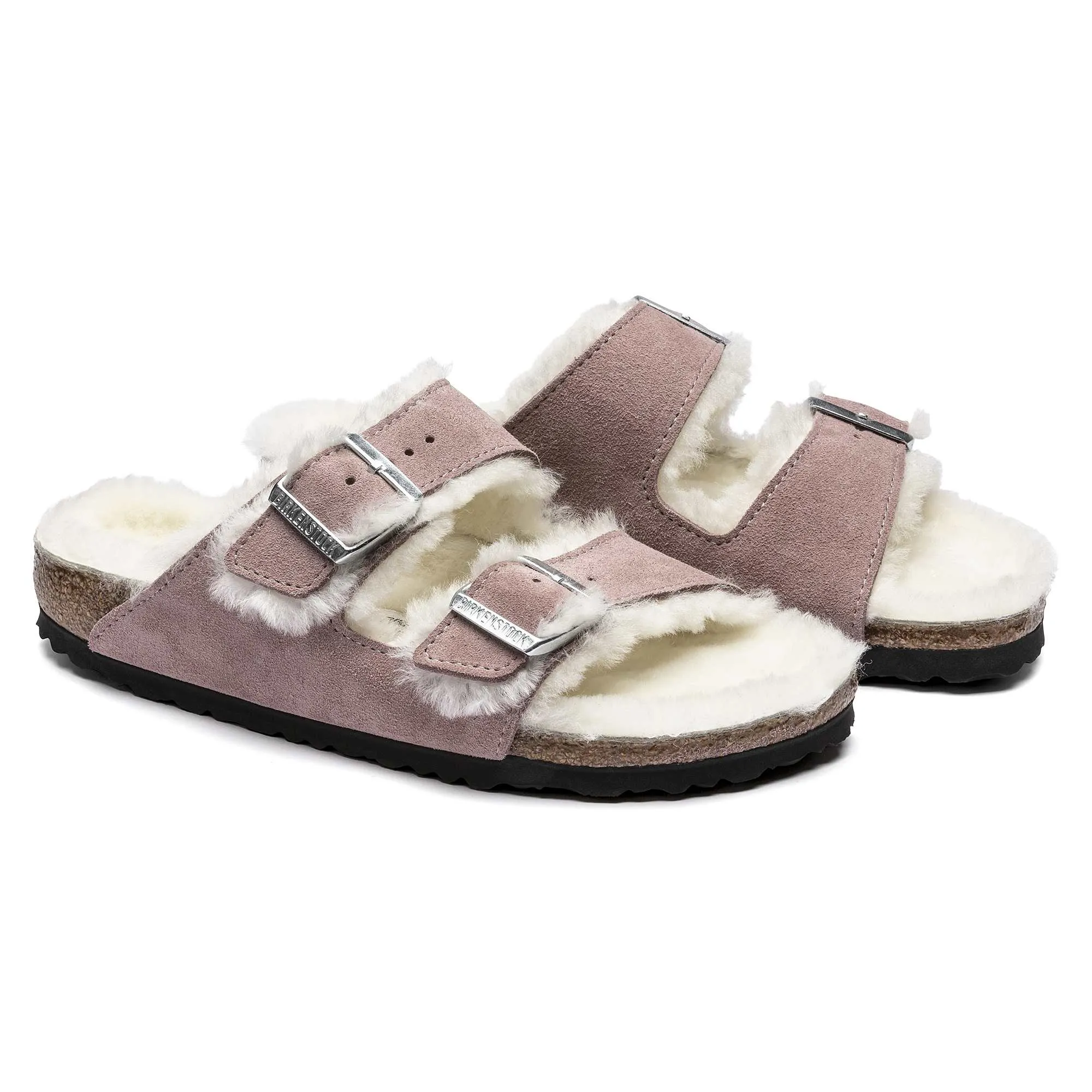 Arizona Shearling Suede Leather