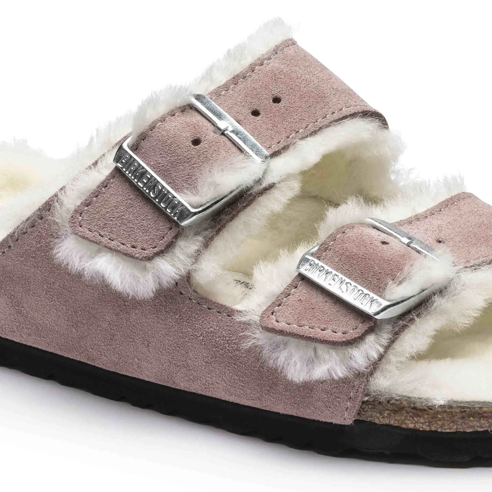 Arizona Shearling Suede Leather