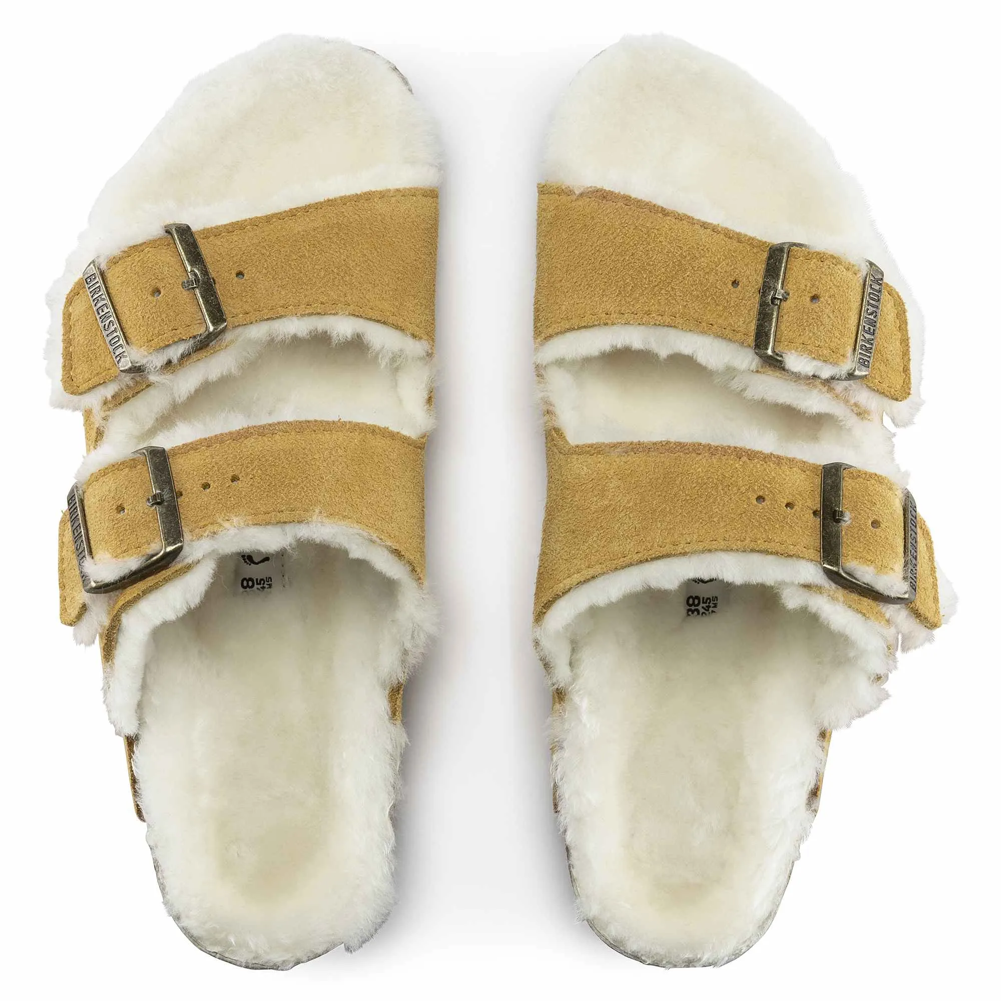 Arizona Shearling Suede Leather