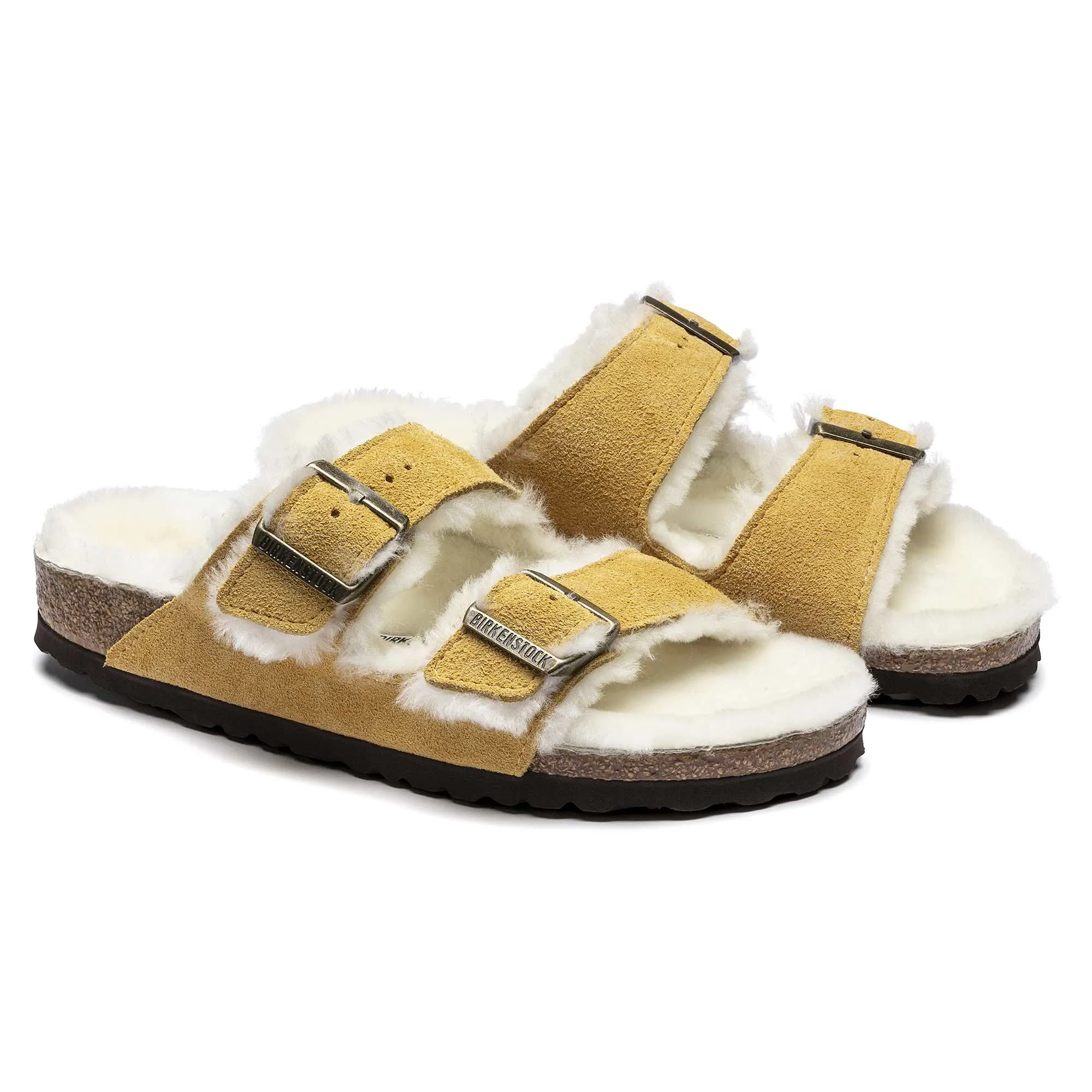 Arizona Shearling Suede Leather