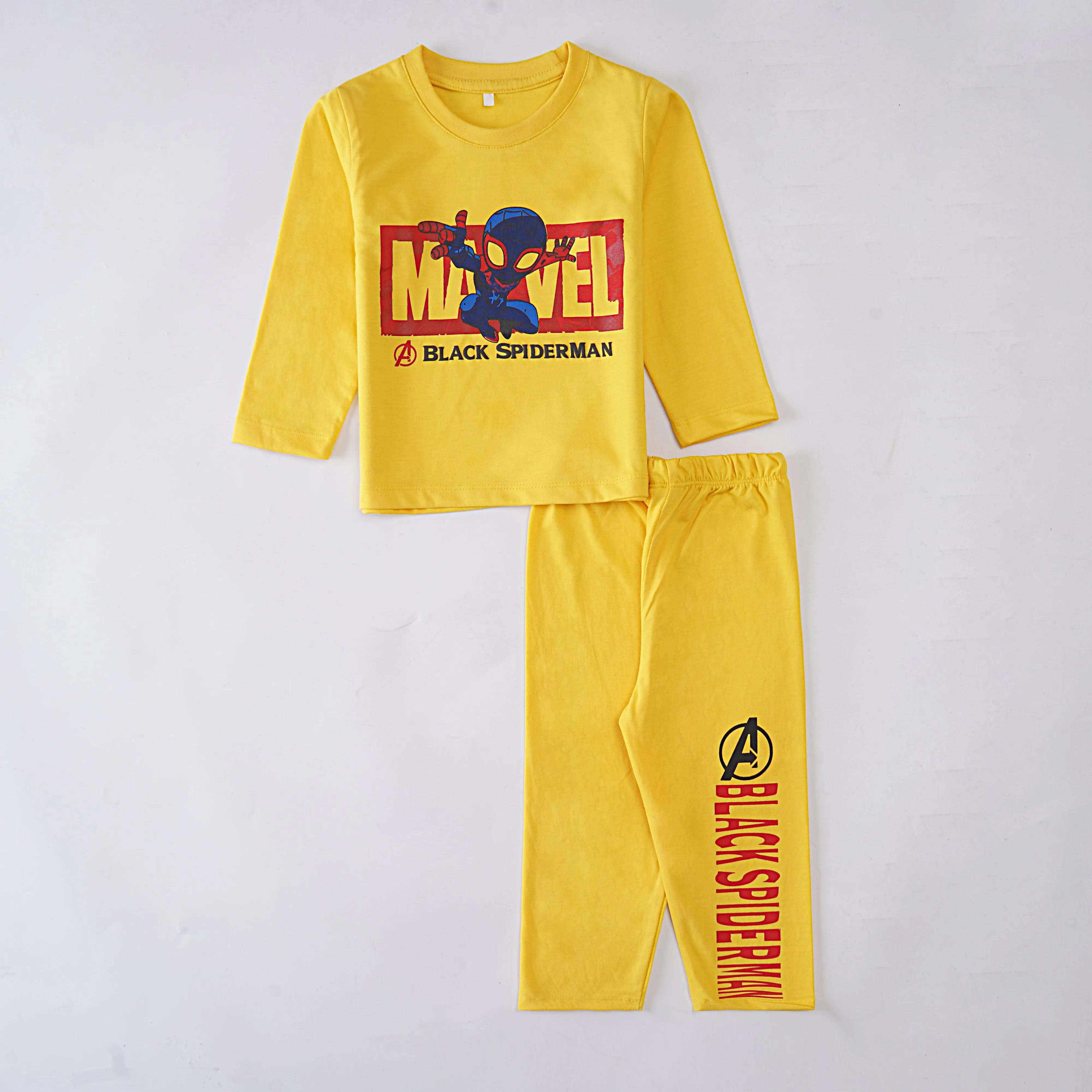 Boys Printed Full Sleeve Suit (Marvel)