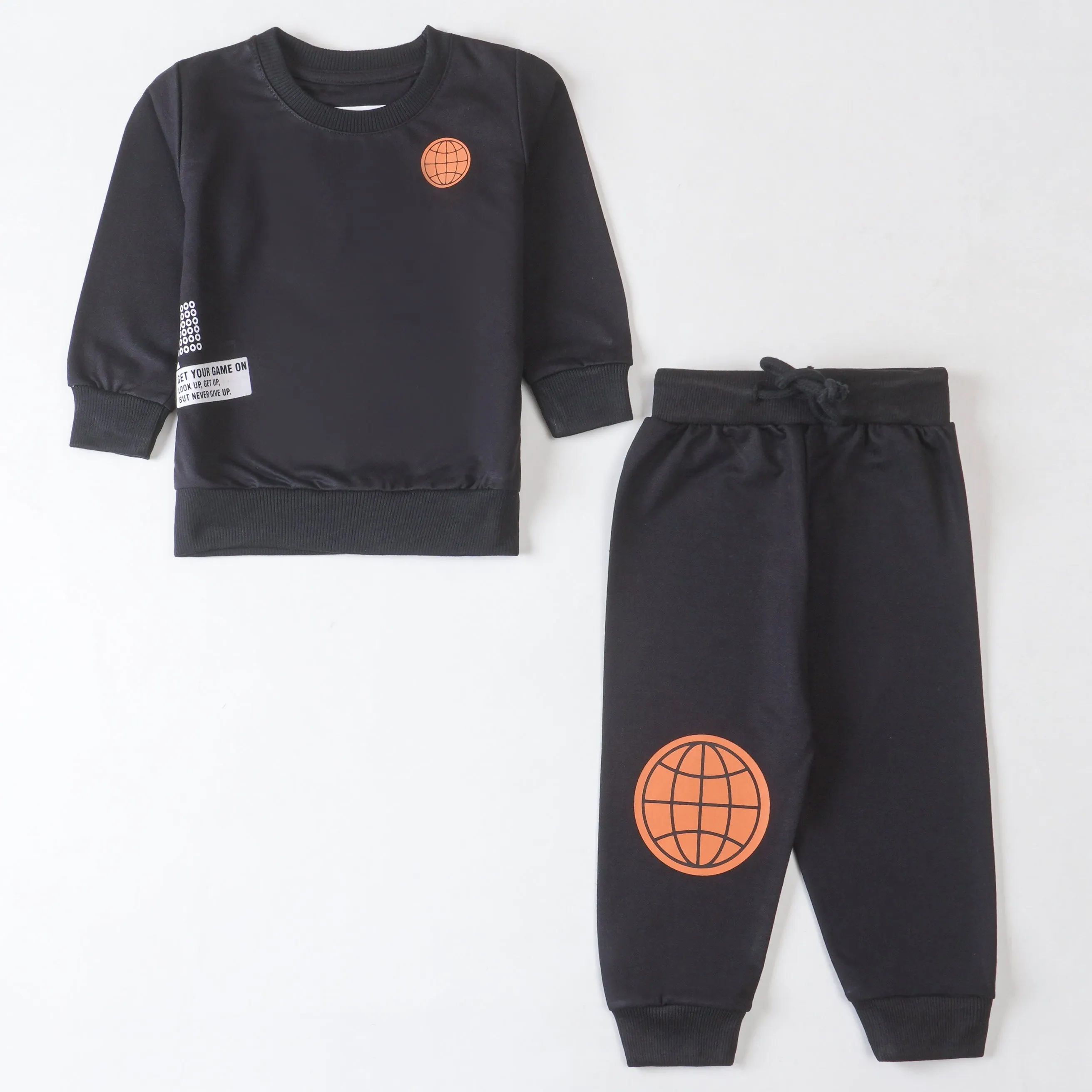 Boys Printed Full Sleeve Suit