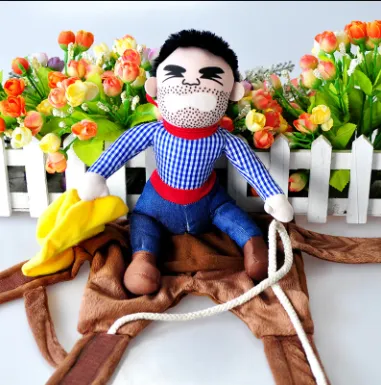Dog's Cowboy Riding Costume