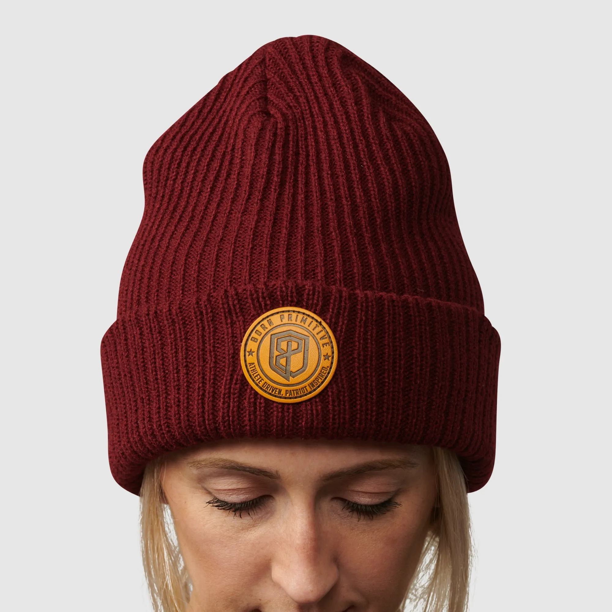 Heritage Knit Beanie (Wine)
