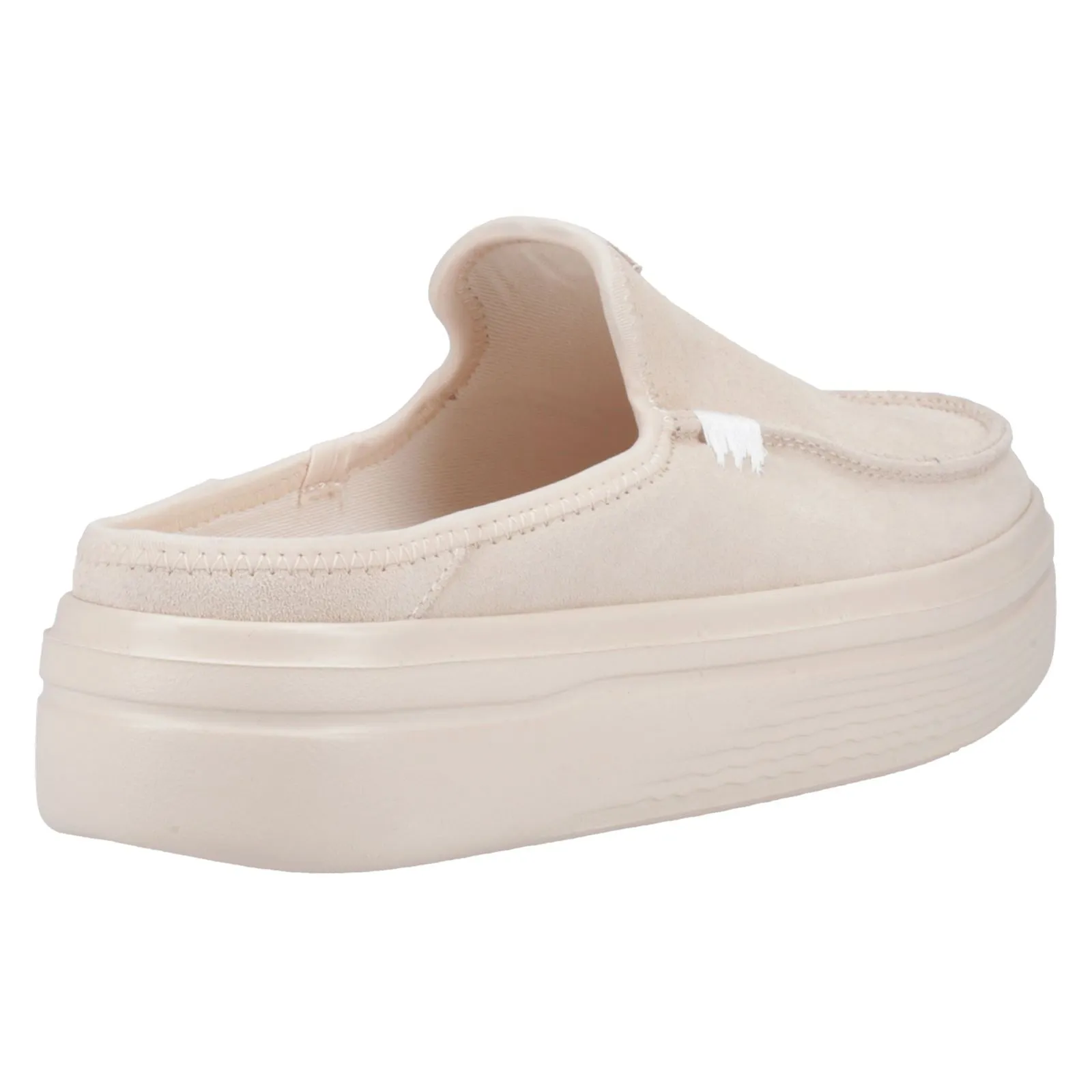 HEYDUDE Austin Lift Classic Leather Women's Blush Mules