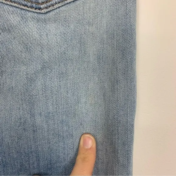 Hudson Vintage Holly High Rise Crop Flare Jeans Size 29