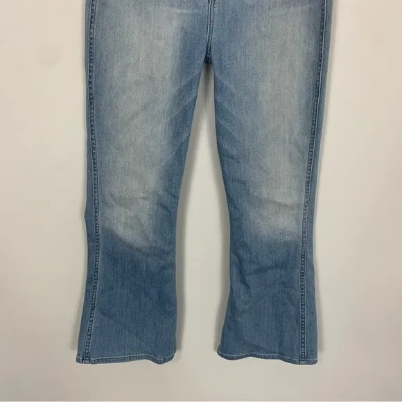 Hudson Vintage Holly High Rise Crop Flare Jeans Size 29