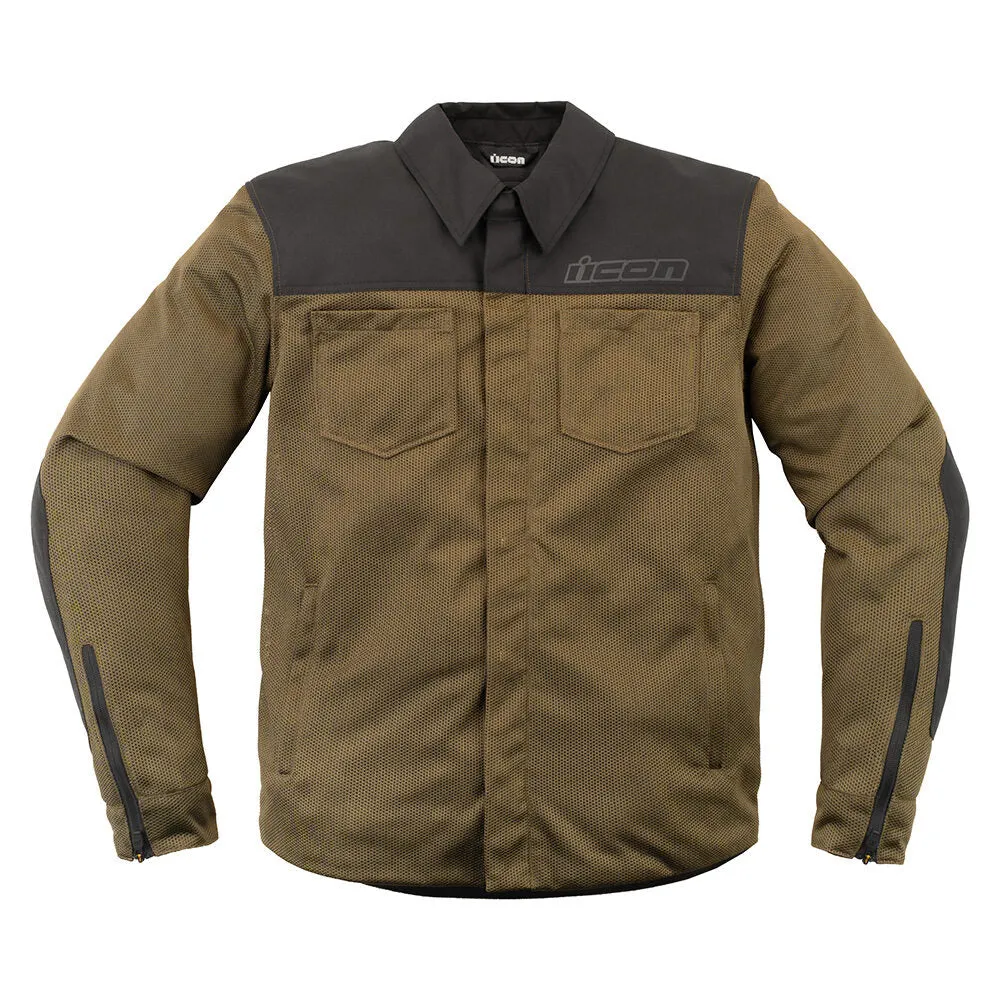 Icon Upstate Mesh CE Jacket - Green