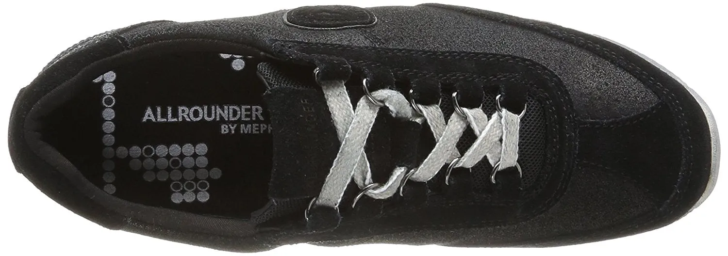 'JANIKA' women's walking shoe - Black metallic