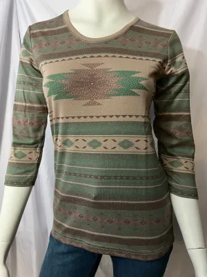 Ladies Cowgirl Legend Aztec Shirt