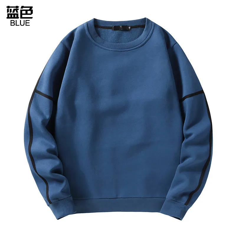 Men's Tops Round Neck Long Sleeve Sweatshirt