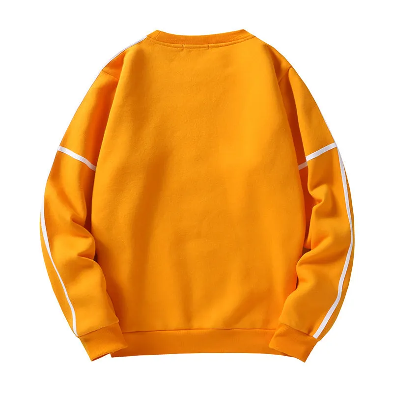 Men's Tops Round Neck Long Sleeve Sweatshirt