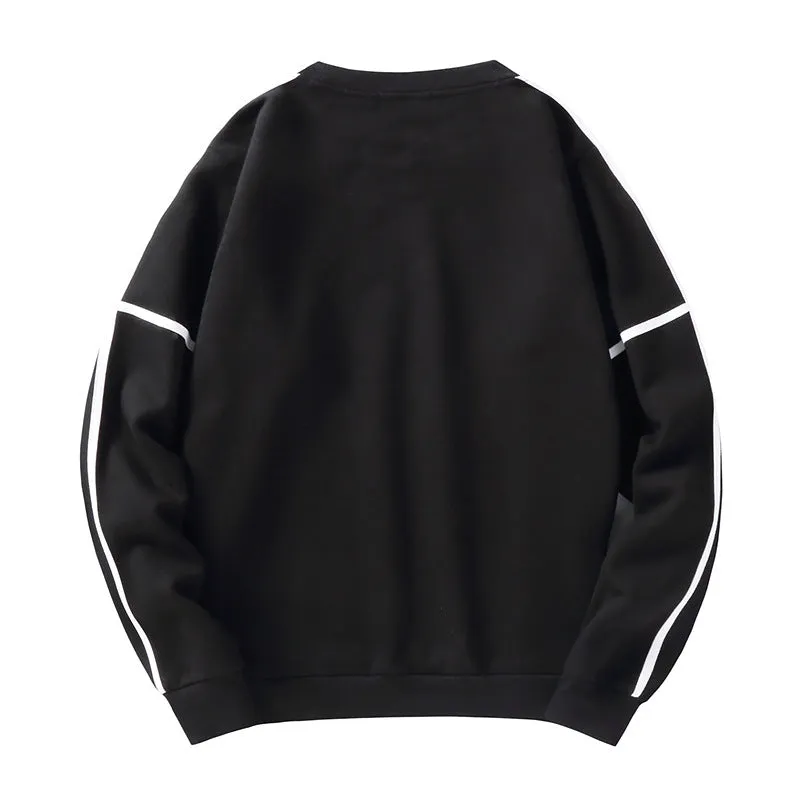 Men's Tops Round Neck Long Sleeve Sweatshirt