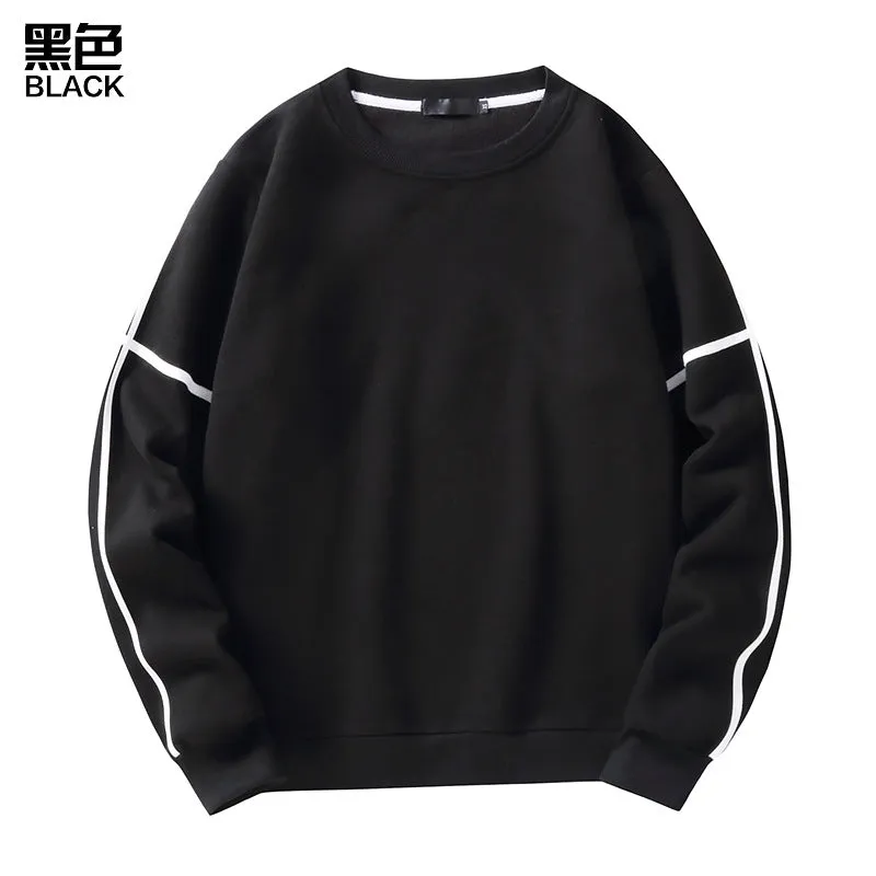Men's Tops Round Neck Long Sleeve Sweatshirt