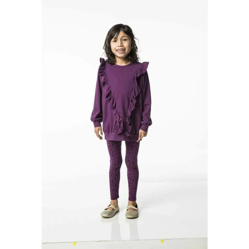 Nadia-Rain Crossover waist leggings