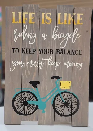 Riding a Bicycle