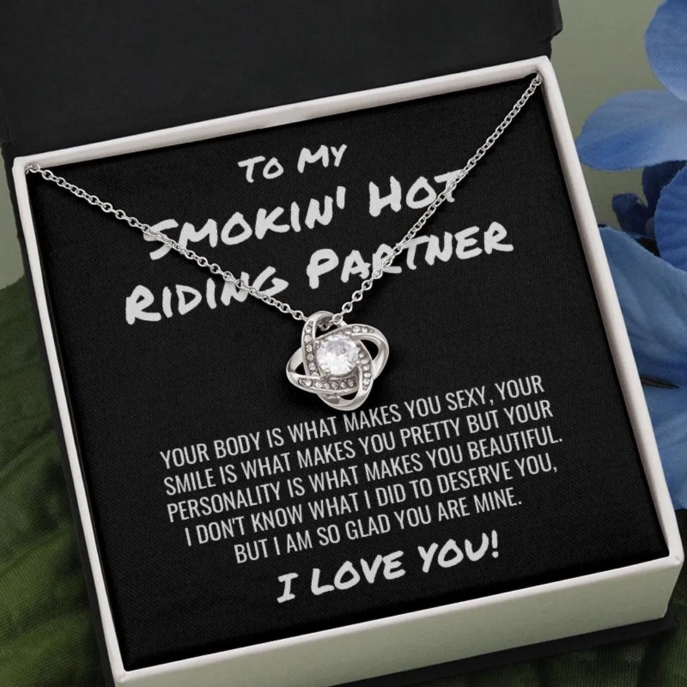 Riding Partner Valentine's Necklace