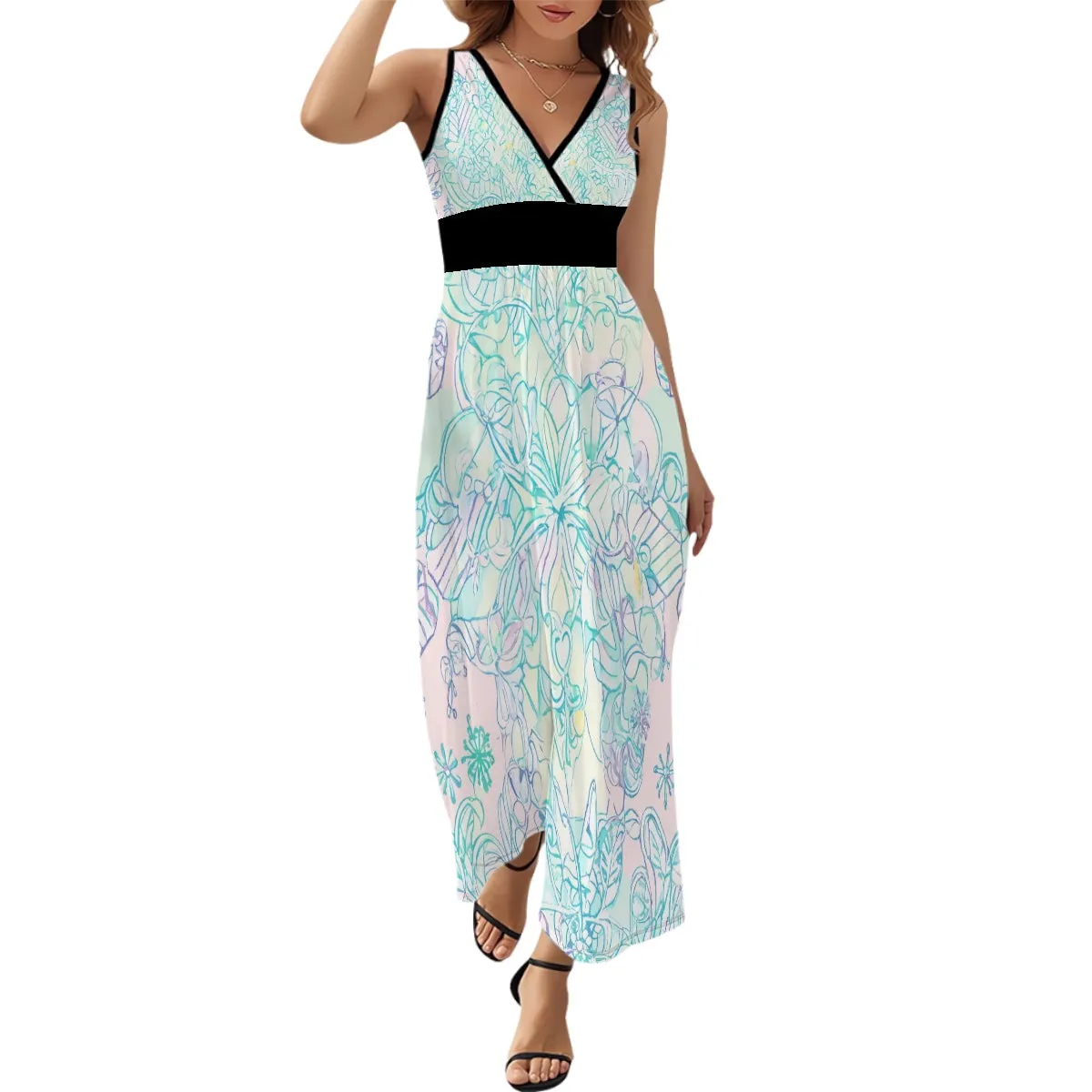 Sleeveless Maxi Dress