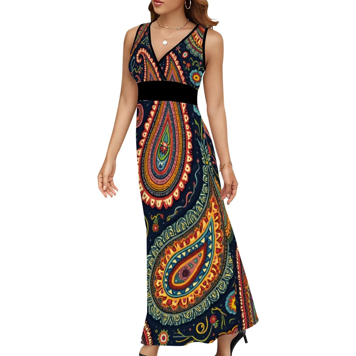 Sleeveless Maxi Dress