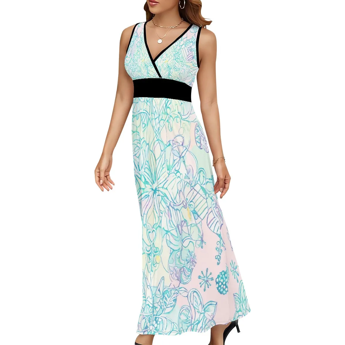 Sleeveless Maxi Dress