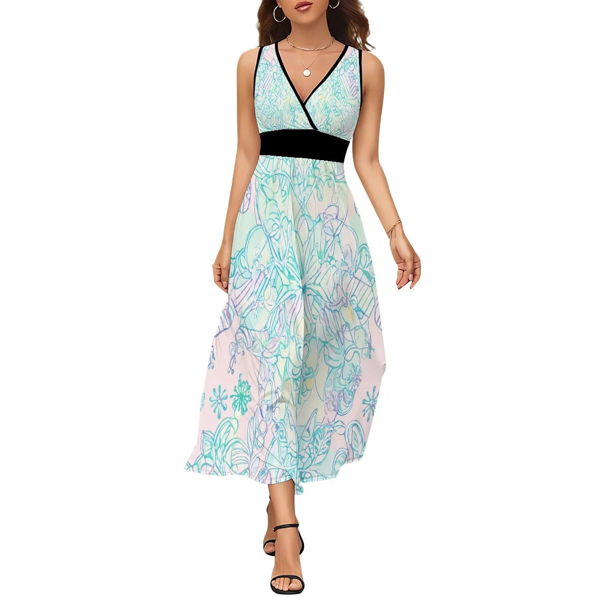 Sleeveless Maxi Dress