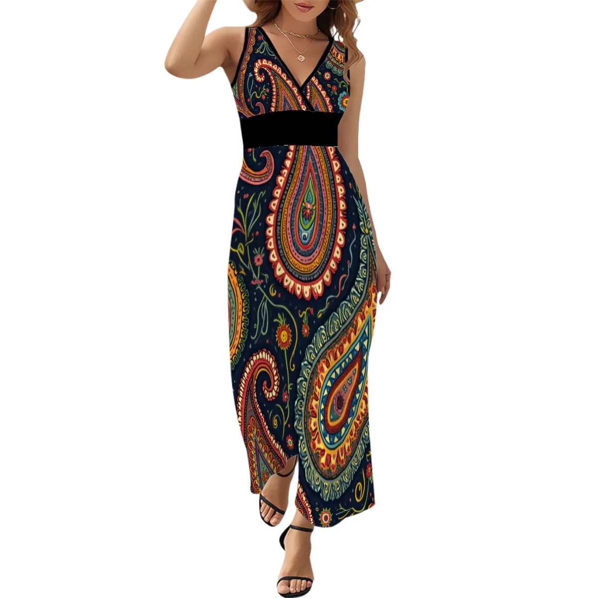 Sleeveless Maxi Dress