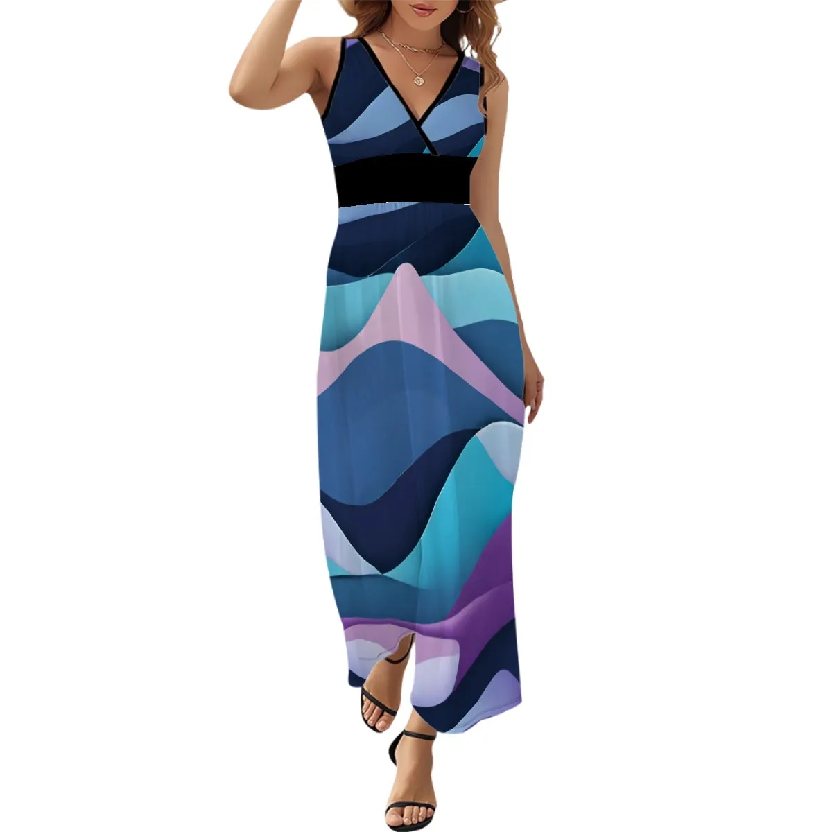 Sleeveless Maxi Dress