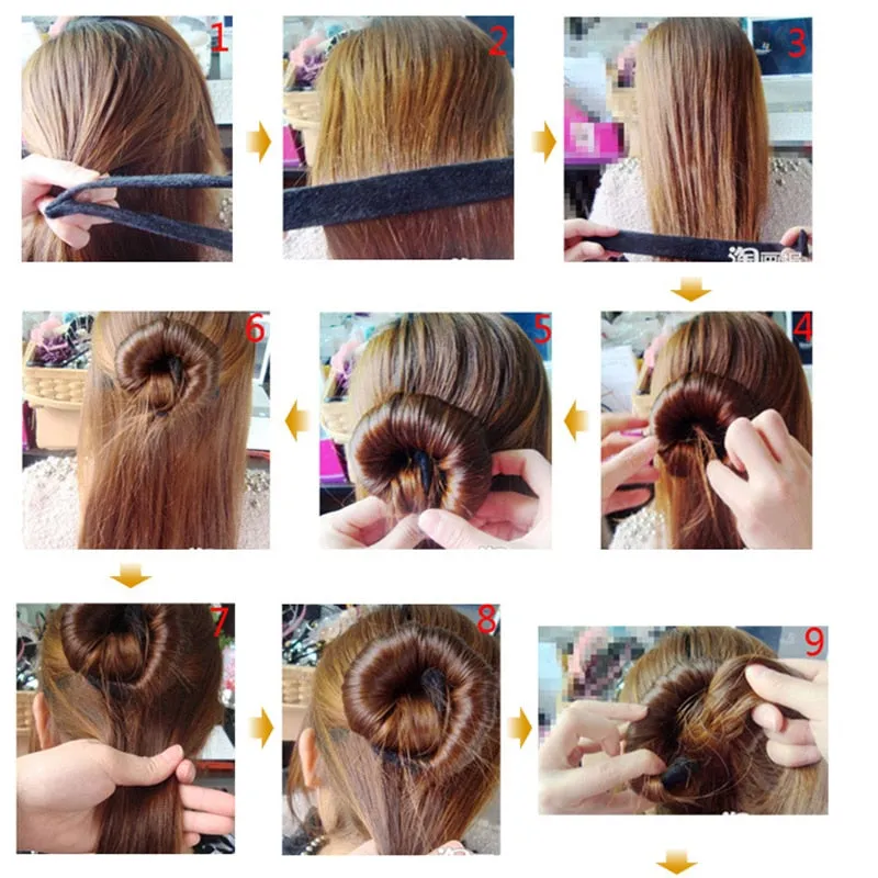 Synthetic Rayon Hairpins for Women | 21cm Fashion Hair Accessories