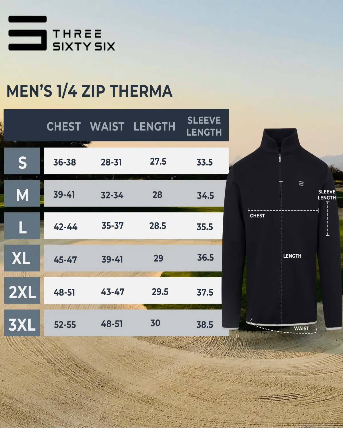 Therma Pullover 1/4 Zip Golf Sweater