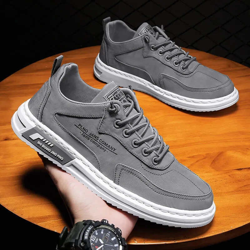 Tim - Olijfgroene Vrijetijdssneakers