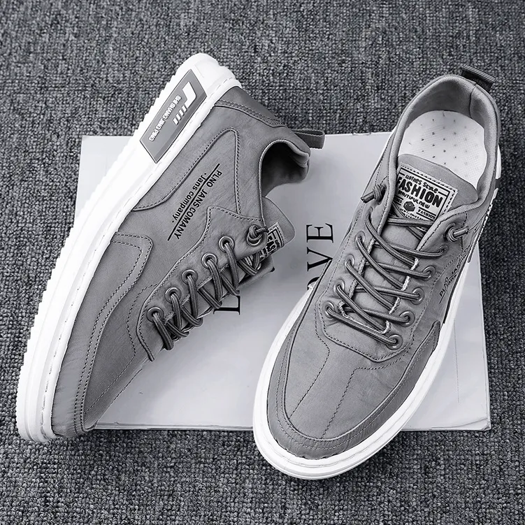 Tim - Olijfgroene Vrijetijdssneakers