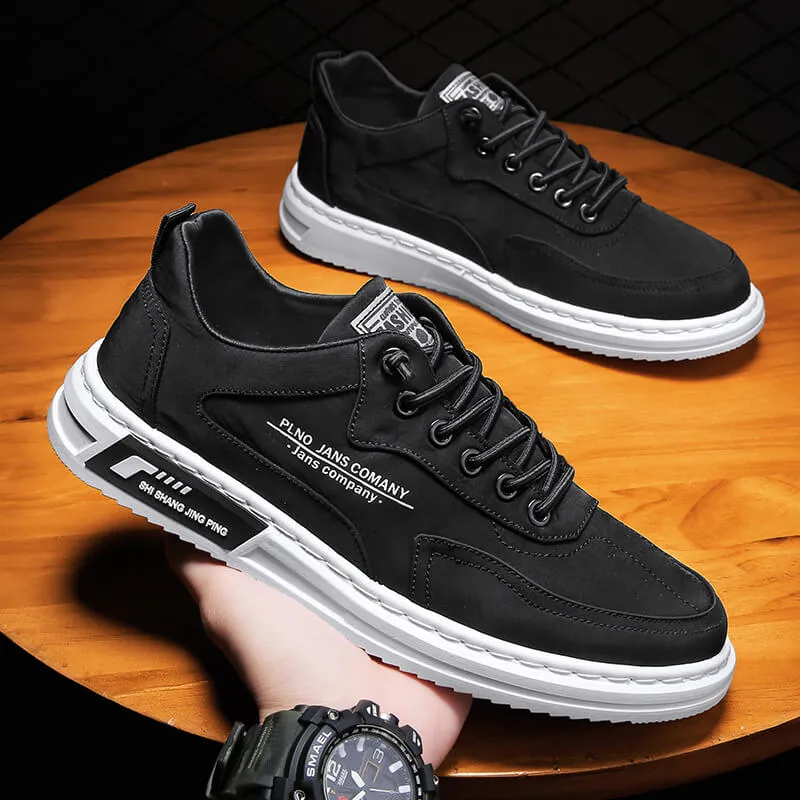 Tim - Olijfgroene Vrijetijdssneakers