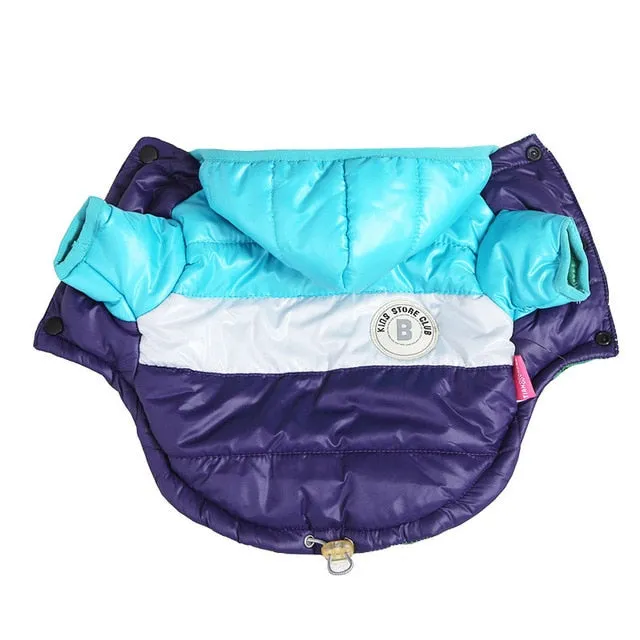 Winter Waterproof Pet Hoodie Coat